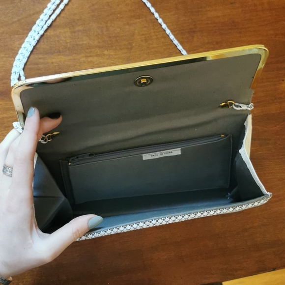 Metal mesh purse / clutch - Picture 3 of 7